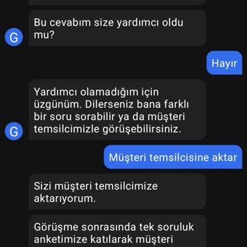 Getir Yemek - Teslim Edilmeyen Sipariş&cevap Vermeyen Bir Canlı Destek