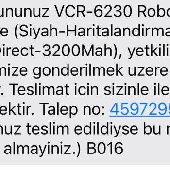 Grundig Robot Süpürge Alınmaz.