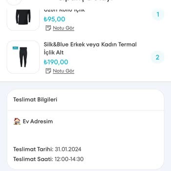 A101 Kapıda İadesini İstediğim Ürünlerin Teslim Alınmaması