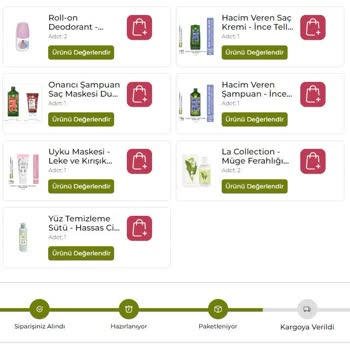 Yves Rocher Paketim Elime Ulaşmadı
