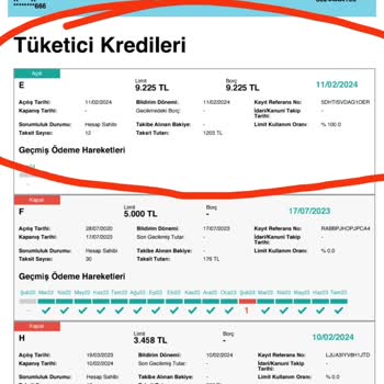 Findeks Hangi Bankadan Tüketici Kredisi Çekildi