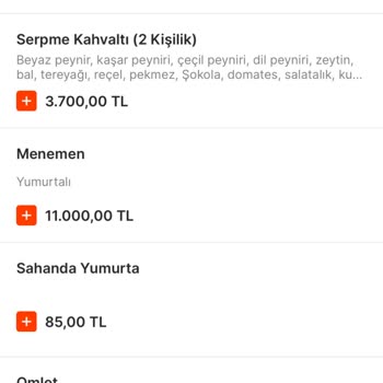 Migros Yemek Menemen 11bin Tl