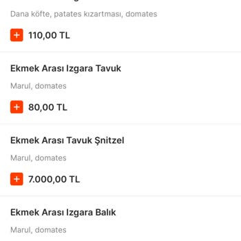 Migros Yemek Menemen 11bin Tl