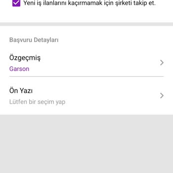 Kariyer Net, Özgeçmişinde Eksik Alanlar Var Hatası.