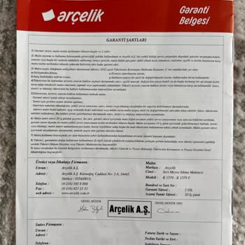 Arçelik Katı Meyve Sıkacağı Arızası