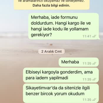 Lesequence Para İadesini Yatırmıyor