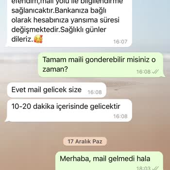 Lesequence Para İadesini Yatırmıyor