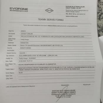 Xiaomi Airfry Izgara Soyulması