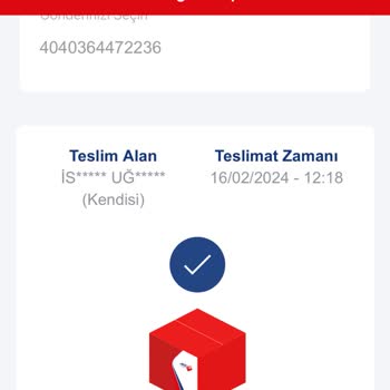 Aras Kargo Benimle İlgisi Olmayan Kargonun Alıcısı Görünmekteyim