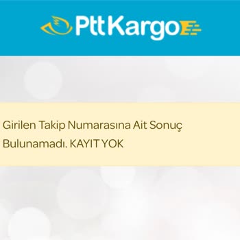 Gratis'ten Verilen Kargo Takip Numarası Yanlış Ve Kargo Kaydı Yok.