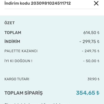 Watsons 300₺ Üzeri Kargo