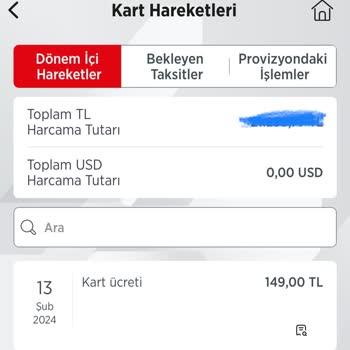Ziraat Bankası Platinum Kart Ücreti
