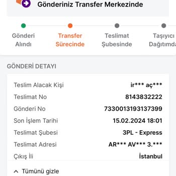 Trendyol Express Kargomu Getirmedi Günlerdir İlgilenen Yok