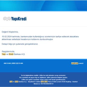 Yapı Kredi İle Bitmeyen Borç Karmaşası