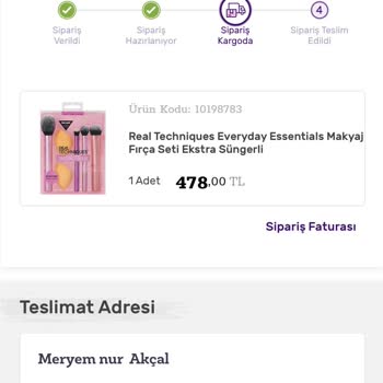 Gratis Siparişim Ortada Yok