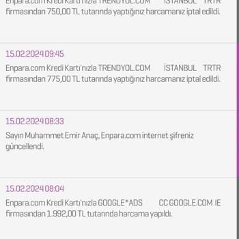 Enpara Kredi Kartı Banka Güvenlik Zaafiyeti