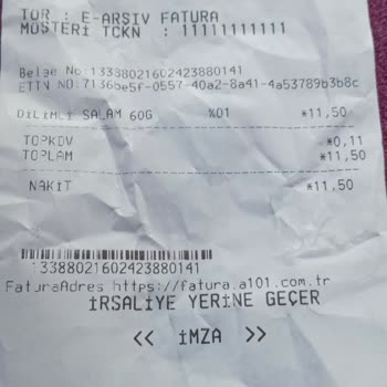 A101 Ürün Fiyat Farklılığı