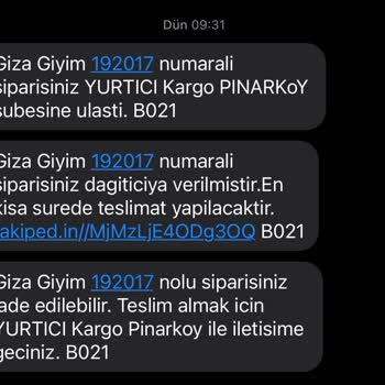 Yurtiçi Kargo Pınarköy Şubesi Kargo Teslim Etmiyor.