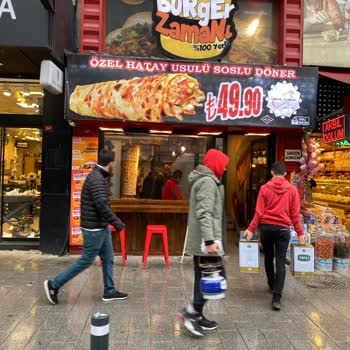 Burger Zamanı Hizmet Kalitesinde Düşüş Yaşanan Restoran Deneyimi