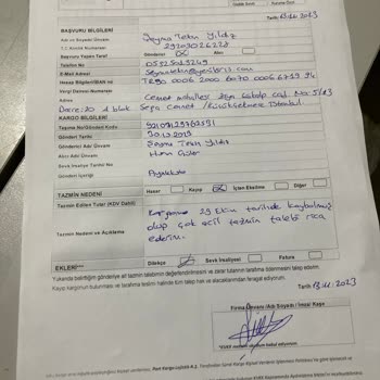 Sürat Kargo 30 İş Günü Dedin Aylar Geçti Parayı Yatırmadın.