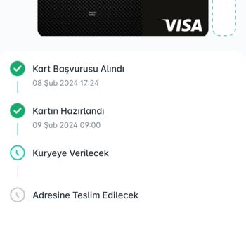 Pep Visa Kart Gelmedi