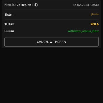 Casinoburada Çekim Talebi Sorunu