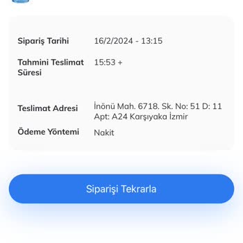Pınar Su Teslimat Süresi Şikayeti (İzmir- Karşıyaka/i̇nönü Mah.)