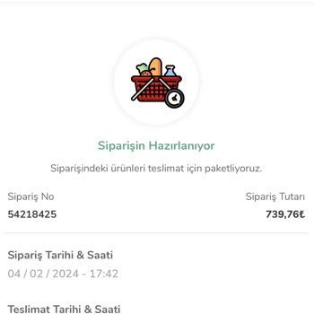 İste Gelsin - Sipariş Gelmedi