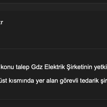 Gdz Elektrik Sözleşme İptal Etmeme İzin Vermiyor