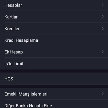 Türkiye İş Bankası Limit Arttırım Başvurusu