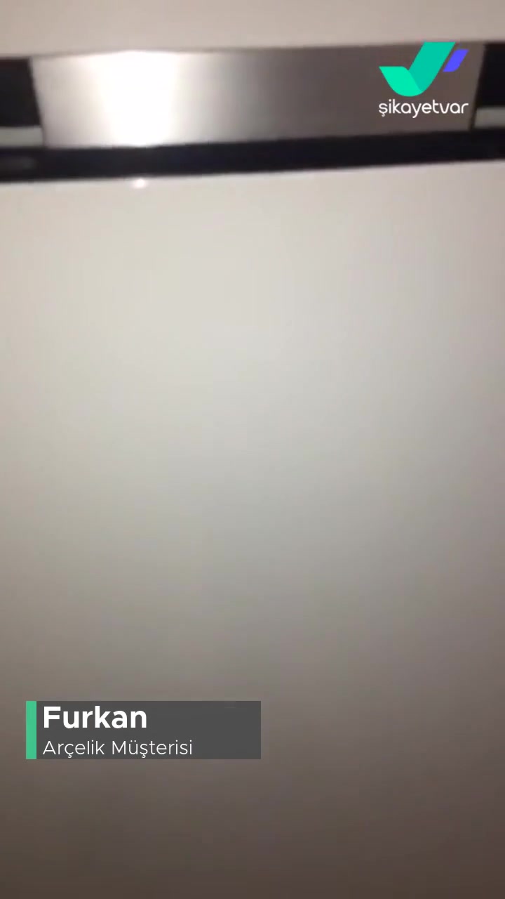 Arçelik 570474 MB Buzdolabında Çizikler Var! videonun kapak resmi