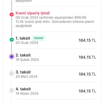 Hepsipay Hizmet Bedeli İade Edilmiyor