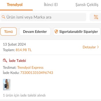 Trendyol Markası Asla Mağduriyetimde Yardımcı Olmadı