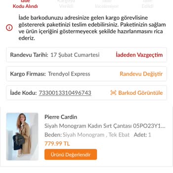 Trendyol Markası Asla Mağduriyetimde Yardımcı Olmadı