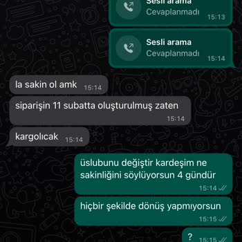 BygWear Kargo Hakkında Bilgi Alamıyorum Dönüş Yapılmıyor İlgilenilsin Lütfen