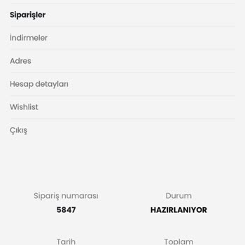 BygWear Kargo Hakkında Bilgi Alamıyorum Dönüş Yapılmıyor İlgilenilsin Lütfen
