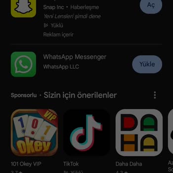 WhatsApp Yüklenirken Hata Veriyor