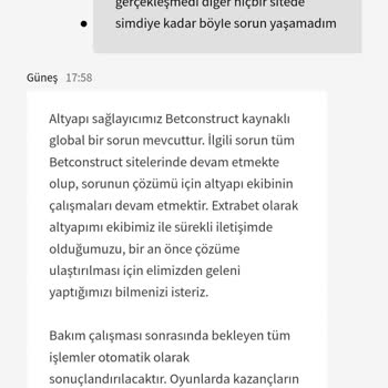 Extrabet Yatırım Sorunu Yaşadım