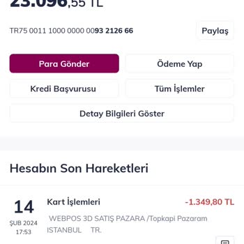 Pazarama Zor İptal Zor Para İadesi