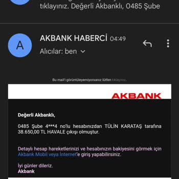 Akbank Müşteri Onayı Almayan Verilen Kredi