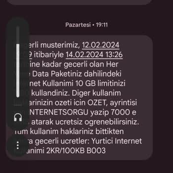Vodafone Kolay Paket Almama Rağmen Çark Açılmıyor
