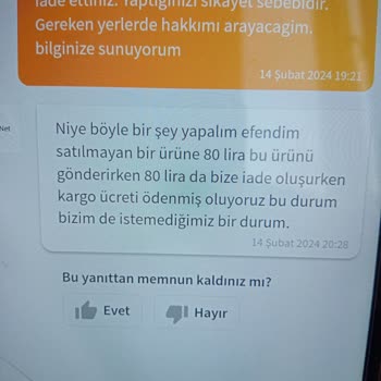 Trendyol Kitapnet Sipariş Hakkında Bildirim.
