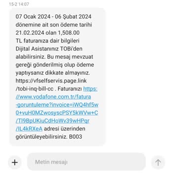 Vodafone Avantajlı Paket Mağduriyeti