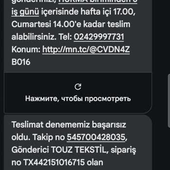 MNG Kargo Çok Kötü