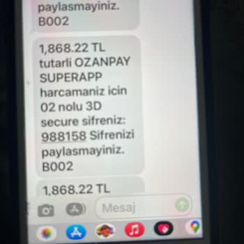 Ozan Elektronik Para Ödeme Platformunda Yaşanan Çekim Sorunu Ve İade Talebi