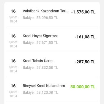 VakıfBank Kazandıran Tarife Para Kesintisi