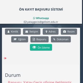 İstanbul Gelişim Üniversitesi Yatay Geçiş Üniversite