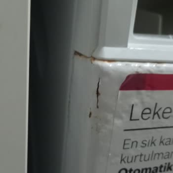 Bosch Çamaşır Makinesinde Paslanma Sıkıntısı