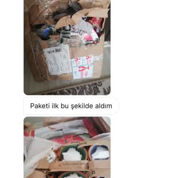 PTT Kargo Ürünümü Kırdı Hasarım Karşılansın