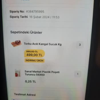 Migros Sanal Market İstenilen Ürünün Gelmemesi